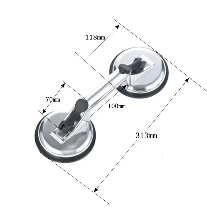 Double Claw Heavy Suction Cup Glass
