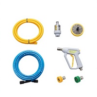 Machine de lavage de voiture électrique POLAR BEAR 3kW 165Bar, pompe à piston céramique haute pression, moteur en cuivre, nettoyage à pression portable, noir