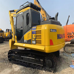 Excavadora usada de 13 toneladas, 2024 Komatsu PC130, excavadoras de segunda mano de Japón, gran oferta con certificación CE, buen estado, RTS - Product Image 3