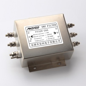 Filtro EMI Aodun FT320-20A, Filtro de Alimentación Trifásico de Tres Cables, Inductor de Modo Común de Doble Sección - Product Image 1