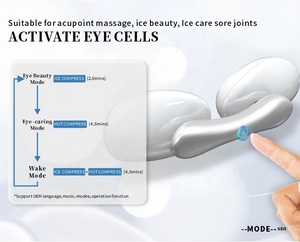 EyeSpa Pods Wärme-und kühlendes Augen <span class=keywords><strong>massage</strong></span> gerät, Augen pflege gerät für Augen schönheit, entspannende Augen und verzögertes Augen altern - Product Image 6