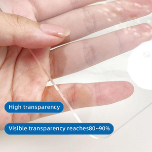 Protecteur de comptoir pour réfrigérateur, écologique, moderne, rectangulaire, en polycarbonate rigide transparent, résistant à la chaleur, imperméable - Product Image 3