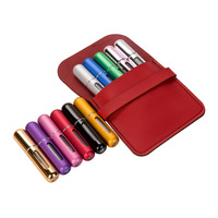 Portable Mini 5ml Poche Voyage Taille Parfum Atomiseur Bouteille Rechargeable avec Pompe Pulvérisateur Joint