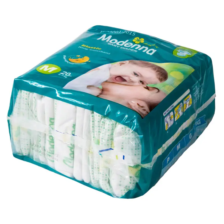 Free Samples Cheap Price Disposable Super Soft Cotton Sleepy Baby Cloth Diaper