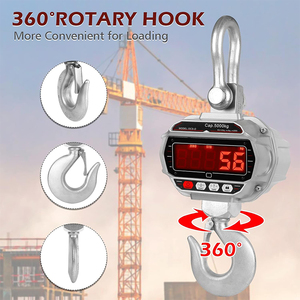 J&amp;R 10 Ton Heavy Duty Digital Industrial Crane <strong>Scale</strong> with LED Display Remote Control OEM/ODM Available - Product Image 5