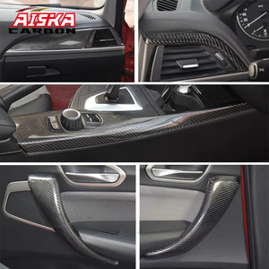 AISKA - Revêtement intérieur de voiture en fibre de carbone véritable - Moulures de garniture pour BMW F21 F22 F87 M2 118i 120i M235i M240i - Product Image 2