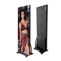 Segnaletica digitale e schermo di visualizzazione a LED Indoor Outdoor Wifi Control LED Poster P1.9 P2 P2.5 P3 P4 P5 Video Wall Board