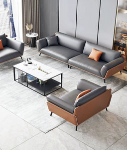 Actory directly1 + 1 + 3 sofá Seccional de gama alta Boss Office Hospital, sofá moderno de cuero usado para oficina comercial - Product Image 6