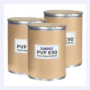 ราคาที่ดีที่สุดเกรดอาหาร 99% CAS 9003-39-8 ผง Pvp K90 K30 Pvp Polyvinylpyrrolidone
