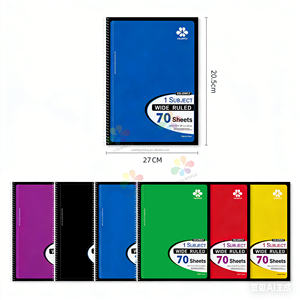 สมุดโน้ตแบบสันห่วงราคาถูกพร้อมโลโก้สั่งทำ ขายส่งจำนวนมาก สำหรับนักเรียนนักศึกษา อุปกรณ์การเรียน สำหรับอเมริกาใต้ - Product Image 6