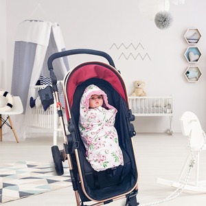 Hot Selling Customizable 2026 New Double-sided Bumpy Velvet Hooded <strong>Baby</strong> <strong>Cocoon</strong> for Newborn - Product Image 6