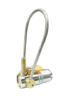 Connecteur rapide pour remplissage de bouteilles de gaz comprimé CZ G5/8 NPT1/4 240 bars avec loquet de sécurité pour station de remplissage