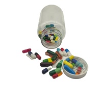 Capsules claires 00 Capsules végétales vides rouges grises