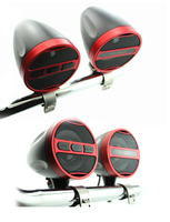 Lecteur audio MP3 pour moto, haut-parleur Bluetooth, accessoires pour moto avec tuner radio FM, lecteur audio étanche