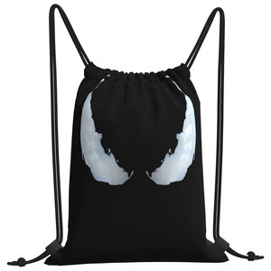 Custom Wholesale Prices Hot Selling <b>Drawstring</b> Bag Custom Logo & Size Eco-Friendly Solid Color Double <b>Drawstring</b> Bags - Product Image 1