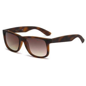 Gafas de Sol de <span class=keywords><strong>marca</strong></span> de lujo 4165 para hombre y mujer con montura cuadrada negra mate y <span class=keywords><strong>lentes</strong></span> de cristal con degradado de luz azul Estilo clásico - Product Image 4
