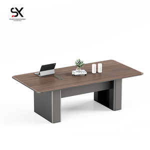 2025 hiện đại nội thất văn phòng bằng gỗ văn phòng hội nghị bảng với gỗ Gụ cho văn phòng phòng họp - Product Image 3