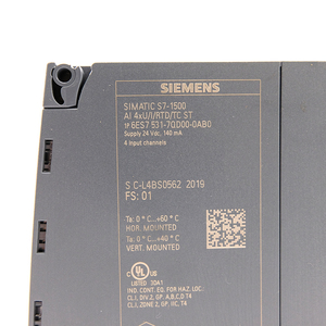 Módulo de Entrada Analógica Siemens SIMATIC S7-1500 6ES7531-7QD00-0AB0 6ES7 531-7QD00-0AB0 6ES75317QD000AI 4xU/I/RTD/TC ST PLC de 16 Bits - Product Image 2