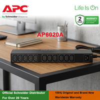 APC AP6020A 3680W 230V 1U Rack PDU Distributor Daya Dasar untuk Server, Switch, dan Infrastruktur Jaringan