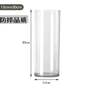 फूल के घर सजावट के लिए पारदर्शी ऐक्रेलिक वेस स्पष्ट और विभिन्न आकार प्लास्टिक बोतल थोक मूल्य - Product Image 3