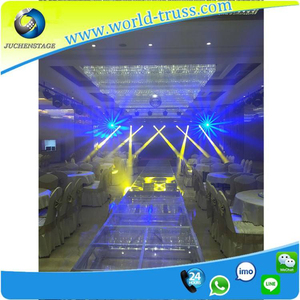 Event <strong>Stage</strong> Factory Portable Transparent Tempered Glass Acrylic Truss <strong>Stage</strong> Wedding <strong>Stage</strong> <strong>Decoration</strong> For Sale - Product Image 3