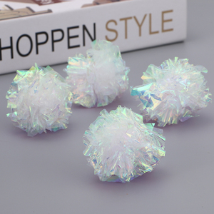 White Transparent Crinkle Paper Eco-Friendly Ball Pet <b>Toys</b> <b>Interactive</b> Vocal <b>Cat</b> <b>Toy</b> - Product Image 3