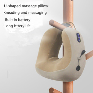 OEM en forma de U masajeador de cuello almohada de viaje coche y almohada de masaje para el hogar almohada de masaje recargable - Product Image 2