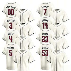 Camisetas de Béisbol Edición Limitada Arizona 2025 para Hombre, Uniformes Personalizables con Logos Bordados, Tallas Grandes, Diseño Transpirable - Product Image 1