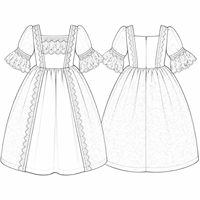 Vêtements de poupée personnalisés en gros OEM/ODM pour tenues de poupées BJD en coton