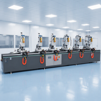 Scie de découpe automatique CNC de haute précision pour connecteurs d'angle, machine de découpe de profilés en aluminium pour la fabrication de cadres de fenêtres et de portes