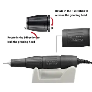 Taladro de uñas eléctrico de 35000 rpm con mango H37L1 para caja de control Marathon STRONG 210, pieza de mano para máquina de manicura. - Product Image 2
