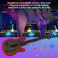 JYS Advance Sale Gitar Multi-Platform Gaya Klasik Kompatibel dengan PS3 untuk PS4 PC