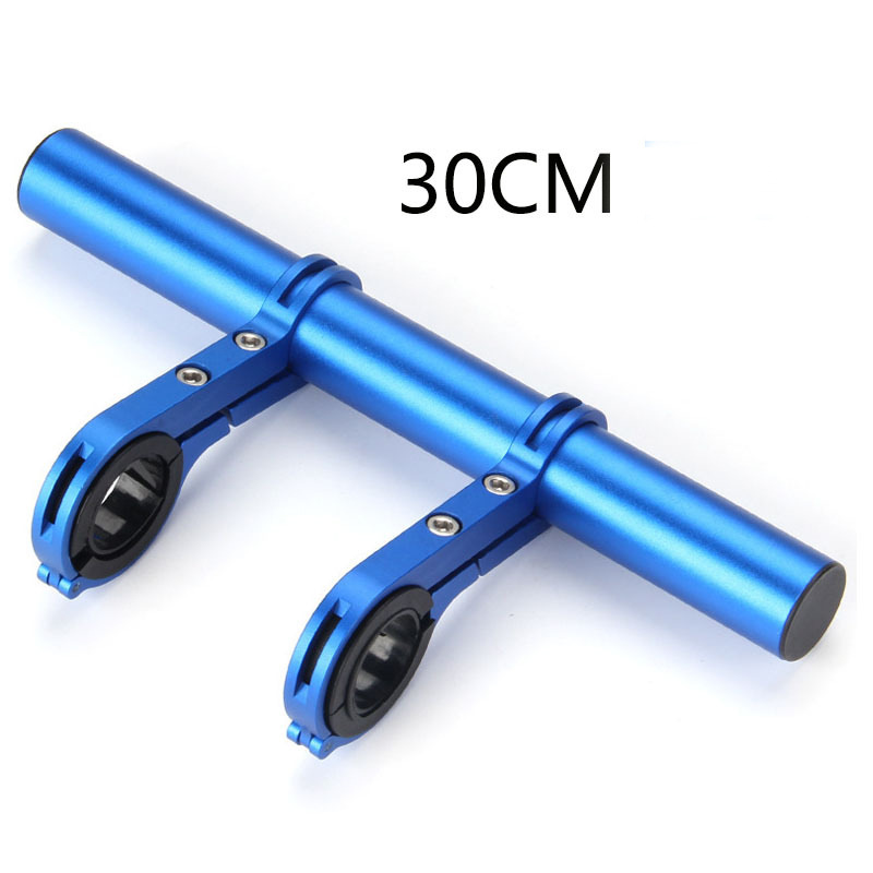 Double clip 30cm en alliage d'aluminium bleu