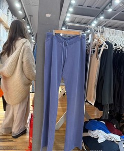 <span class=keywords><strong>Pantaloni</strong></span> Sportivi da <span class=keywords><strong>Donna</strong></span> Stile BM Blu a Vita Alta con Elastico in Vita, Foderati in Pile, Spessi, con Cappuccio, Regolari, Vintage, ad Asciugatura Rapida - Product Image 3