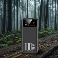 PW084 Nouveau produit de qualité supérieure, charge rapide, 30000mah 20000mah 10000mAh 100w, batterie externe pour téléphone portable avec certification