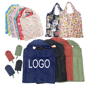 Borsa Pieghevole Ecologica <span class=keywords><strong>Facile</strong></span> da Trasportare, Riutilizzabile, in Poliestere, Personalizzabile - Product Image 1