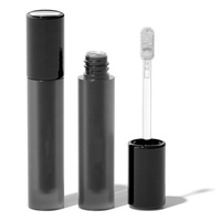 Tube de brillant à lèvres vide 2,2 ml, tube de gloss brillant doux et hydratant, conteneur de teinte à lèvres OEM, emballage de gloss noir 2 ml
