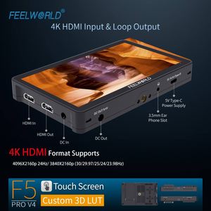 <span class=keywords><strong>FEELWORLD</strong></span> <span class=keywords><strong>F5</strong></span> <span class=keywords><strong>Pro</strong></span> <span class=keywords><strong>V4</strong></span>ทัชสกรีน6นิ้ว3D กล้อง LUT DSLR มอนิเตอร์ภาคสนามพร้อมชุด F970ภายนอก - Product Image 3