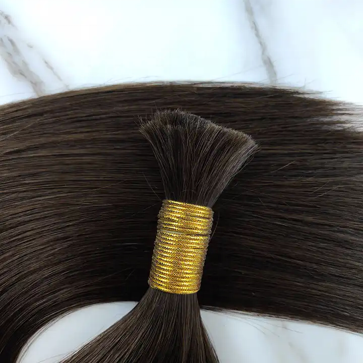 Pelo brasileño ondulado al agua para mujer, extensiones de cabello humano húmedo y ondulado a granel para trenzar sin trama, 1 ud.