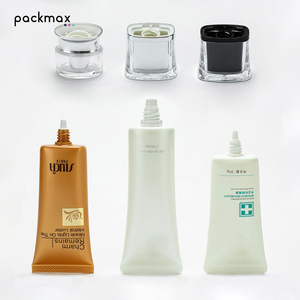 Envase cosmético de tubo blando de PE personalizado — para protector solar, prebase, crema BB, limpiador facial, con tapa acrílica. Envase de tubo flexible - Product Image 5