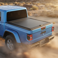 Couverture de benne en aluminium pour Jeep Gladiator, électrique, pliable, manuelle, étanche, avec verrouillage, y compris boîte arrière pour Toyota