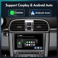 Autoradio GPS multimédia STWEI Android 14 Carplay pour Porsche Cayman 911 987 Boxster 997 2005-2012 Écran stéréo