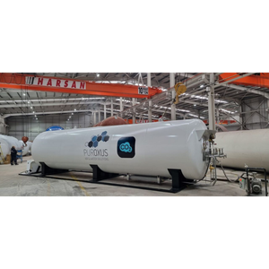 Tanque de Almacenamiento de CO2 Líquido de Doble Pared de 200m3, Aislado con Poliuretano, Estándar ASME, Equipo Industrial para Gas - Product Image 1