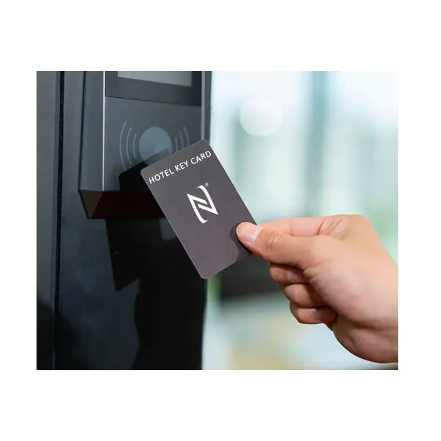 RFID PVC khách sạn thẻ chìa khóa NFC NXP Mifare desfire thẻ khách sạn kiểm soát truy cập thẻ