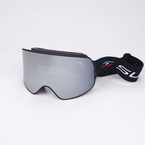 משקפי סקי חדשים סִגְנוֹן דו-שכבתיים נגד ערפל, גליליים ומקוטבים, עמידים בפני רוח, עמידים בפני חול, מגני UV, לשני המינים, חיצוניים - Product Image 3