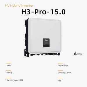 Onduleur hybride Fox HV 15,000 W H3-Pro-15.0, triphasé avec protection contre les surtensions AC/DC - Product Image 2