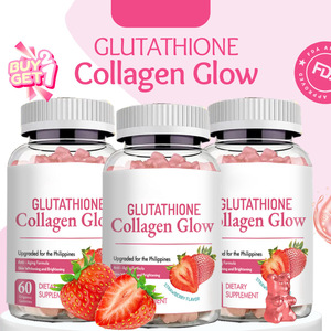 Prezzo all'ingrosso L-glutatione collagene Gummies Anti-invecchiamento a base di erbe integratori per lo sbiancamento