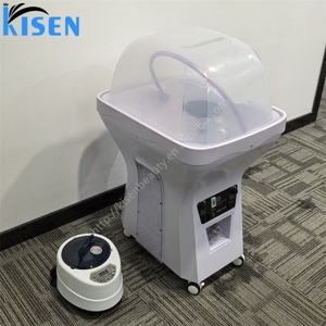 KISEN Precio de Fábrica Lavacabezas Portátil para Spa Capilar, para Salón de Belleza y Cama de Masaje, con LED - Product Image 3