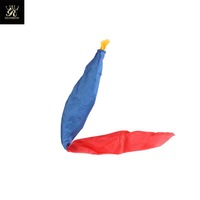 1 pièce, Accessoire de tour de magie 4 couleurs : foulard, mouchoir, pour apparaître, disparaître et changer de couleur, pour scène et close-up, jouet pour magiciens, facile à réaliser