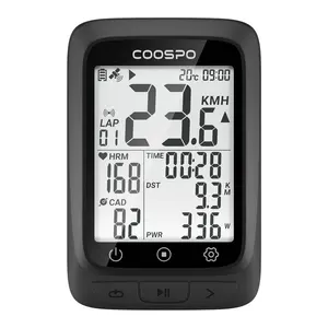 도로 자전거 용 COOSPO BC107 블루투스 및 ANT + GPS 사이클링 컴퓨터